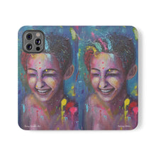 Load image into Gallery viewer, Raining Glitter - PHONE CASE WALLET for Samsung & iPhones - by Kerry Sandhu Art