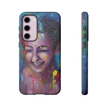 Load image into Gallery viewer, Raining Glitter - TOUGH PHONE CASES for Samsung & iPhones - by Kerry Sandhu Art