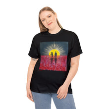Load image into Gallery viewer, Unisex heavy cotton tee. No side seams, 100% cotton, Classic fit, Runs true to size - you can&#39;t go wrong! By Kerry Sandhu Art
