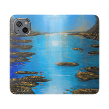 Load image into Gallery viewer, Moon River - PHONE CASE WALLET for Samsung & iPhones - by Kerry Sandhu Art