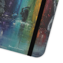 Load image into Gallery viewer, Return to Innocence - PHONE CASE WALLET - by Kerry Sandhu Art