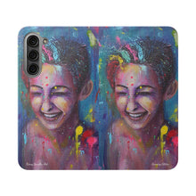 Load image into Gallery viewer, Raining Glitter - PHONE CASE WALLET for Samsung & iPhones - by Kerry Sandhu Art