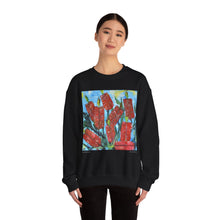 Load image into Gallery viewer, Sweatshirt 50/50 Cotton/Polyester, Medium-heavy fabric, Loose fit, true to size, Original art designs by Kerry Sandhu Art