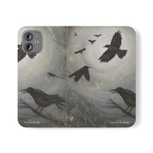 Load image into Gallery viewer, Come Join the Murder - PHONE CASE WALLET - by Kerry Sandhu Art