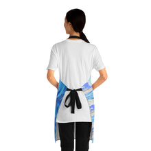 Load image into Gallery viewer, Apron - lightweight, silky finish 100% polyester, two front pockets. Many original artwork designs by Kerry Sandhu Art