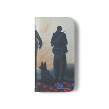 Load image into Gallery viewer, The Dust of Uruzgan (with Poppies) - PHONE CASE WALLET - by Kerry Sandhu Art