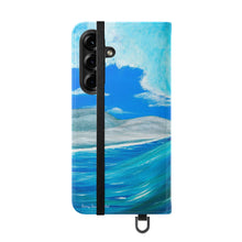 Load image into Gallery viewer, Ride the Wave - PHONE CASE WALLET - by Kerry Sandhu Art