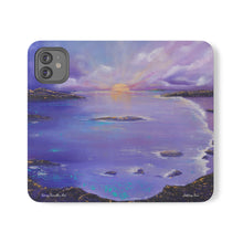 Load image into Gallery viewer, Setting Sun - PHONE CASE WALLET for Samsung & iPhones - by Kerry Sandhu Art
