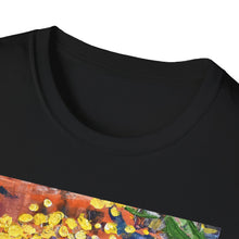 Load image into Gallery viewer, T-Shirt made from very soft materials, no side seams. Feels like bliss to wear! Many designs by Kerry Sandhu Art