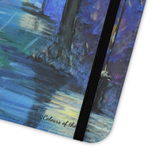 Load image into Gallery viewer, Colours of the Rain - PHONE CASE WALLET - by Kerry Sandhu Art
