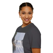 Load image into Gallery viewer, T-Shirt made from very soft materials, no side seams. Feels like bliss to wear! Many designs by Kerry Sandhu Art