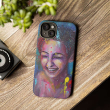 Load image into Gallery viewer, Raining Glitter - TOUGH PHONE CASES for Samsung & iPhones - by Kerry Sandhu Art