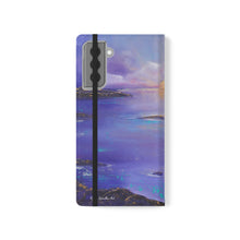 Load image into Gallery viewer, Setting Sun - PHONE CASE WALLET for Samsung & iPhones - by Kerry Sandhu Art