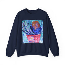 Load image into Gallery viewer, Sweatshirt 50/50 Cotton/Polyester, Medium-heavy fabric, Loose fit, true to size, Original art designs by Kerry Sandhu Art
