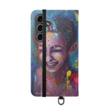 Load image into Gallery viewer, Raining Glitter - PHONE CASE WALLET for Samsung & iPhones - by Kerry Sandhu Art