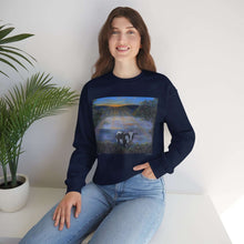 Load image into Gallery viewer, Sweatshirt 50/50 Cotton/Polyester, Medium-heavy fabric, Loose fit, true to size, Original art designs by Kerry Sandhu Art