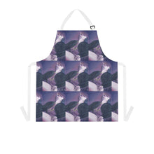 Load image into Gallery viewer, Apron - lightweight, silky finish 100% polyester, two front pockets. Many original artwork designs by Kerry Sandhu Art