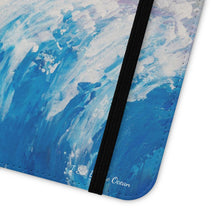 Load image into Gallery viewer, I Sat By the Ocean - PHONE CASE WALLET - by Kerry Sandhu Art