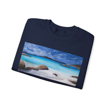 Load image into Gallery viewer, Sweatshirt 50/50 Cotton/Polyester, Medium-heavy fabric, Loose fit, true to size, Original art designs by Kerry Sandhu Art