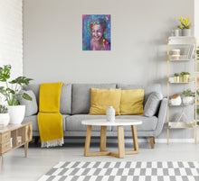 Load image into Gallery viewer, Original art celebrating the Divine Feminine, Female Empowerment, Sexuality, Sensuality & loving yourself by Kerry Sandhu Art