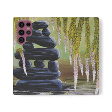 Load image into Gallery viewer, Zen Pond - PHONE CASE WALLET for Samsung & iPhones - by Kerry Sandhu Art