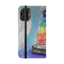 Load image into Gallery viewer, Angels Brought Me Here - PHONE CASE WALLET - by Kerry Sandhu Art