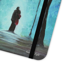 Load image into Gallery viewer, Forest of Light - PHONE CASE WALLET - by Kerry Sandhu Art