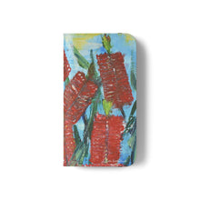 Load image into Gallery viewer, Rustic Bottle Brush - PHONE CASE WALLET - by Kerry Sandhu Art