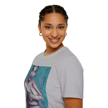 Load image into Gallery viewer, T-Shirt made from very soft materials, no side seams. Feels like bliss to wear! Many designs by Kerry Sandhu Art