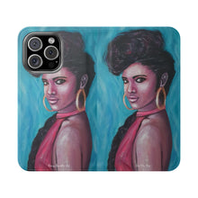Load image into Gallery viewer, Girl On Fire - PHONE CASE WALLET - by Kerry Sandhu Art