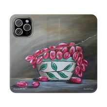 Load image into Gallery viewer, Bowl of Grapes - PHONE CASE WALLET for Samsung & iPhones - by Kerry Sandhu Art