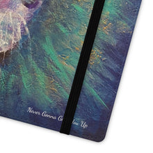 Load image into Gallery viewer, Never Gonna Give You Up - PHONE CASE WALLET - by Kerry Sandhu Art