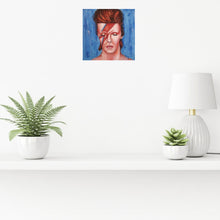 Load image into Gallery viewer, Starman : A Tribute to David Bowie. Male musician who has impacted my life by Kerry Sandhu Art

