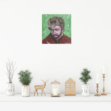 Load image into Gallery viewer, Last Christmas : A Tribute to George Michael. Male musician who has impacted my life by Kerry Sandhu Art
