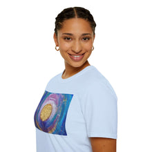 Load image into Gallery viewer, T-Shirt made from very soft materials, no side seams. Feels like bliss to wear! Many designs by Kerry Sandhu Art