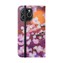 Load image into Gallery viewer, Cherry Blossom - PHONE CASE WALLET - by Kerry Sandhu Art
