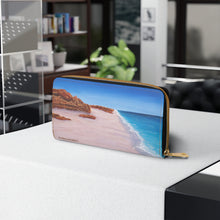 Load image into Gallery viewer, Pockets for cash, c/cards, coins, & more. Stylish faux leather, lots of original artworks by Kerry Sandhu Art to choose from