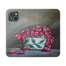 Load image into Gallery viewer, Bowl of Grapes - PHONE CASE WALLET for Samsung & iPhones - by Kerry Sandhu Art