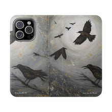 Load image into Gallery viewer, Come Join the Murder - PHONE CASE WALLET - by Kerry Sandhu Art