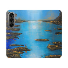Load image into Gallery viewer, Moon River - PHONE CASE WALLET for Samsung & iPhones - by Kerry Sandhu Art