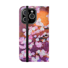Load image into Gallery viewer, Cherry Blossom - PHONE CASE WALLET - by Kerry Sandhu Art