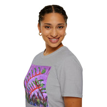 Load image into Gallery viewer, T-Shirt made from very soft materials, no side seams. Feels like bliss to wear! Many designs by Kerry Sandhu Art