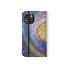 Load image into Gallery viewer, Flower of Gratitude - PHONE CASE WALLET - by Kerry Sandhu Art