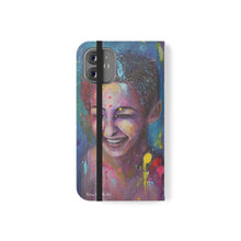 Load image into Gallery viewer, Raining Glitter - PHONE CASE WALLET for Samsung & iPhones - by Kerry Sandhu Art