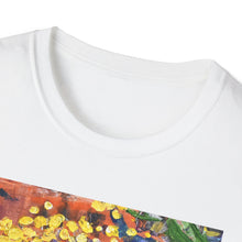 Load image into Gallery viewer, T-Shirt made from very soft materials, no side seams. Feels like bliss to wear! Many designs by Kerry Sandhu Art