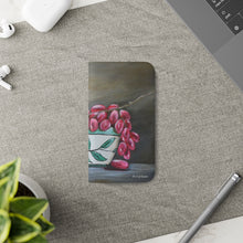 Load image into Gallery viewer, Bowl of Grapes - PHONE CASE WALLET for Samsung & iPhones - by Kerry Sandhu Art