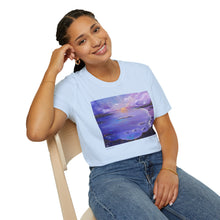 Load image into Gallery viewer, T-Shirt made from very soft materials, no side seams. Feels like bliss to wear! Many designs by Kerry Sandhu Art