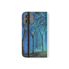 Load image into Gallery viewer, Forest of Light - PHONE CASE WALLET - by Kerry Sandhu Art