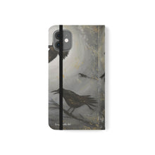 Load image into Gallery viewer, Come Join the Murder - PHONE CASE WALLET - by Kerry Sandhu Art
