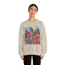 Load image into Gallery viewer, Sweatshirt 50/50 Cotton/Polyester, Medium-heavy fabric, Loose fit, true to size, Original art designs by Kerry Sandhu Art